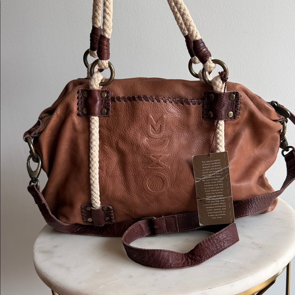 Camila Alves Brown Leather Women's Bag